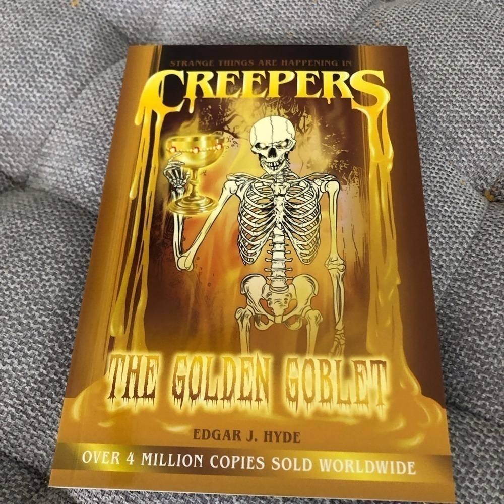 Creepers: The Golden Goblet by: Edgar J. Hyde paperback book